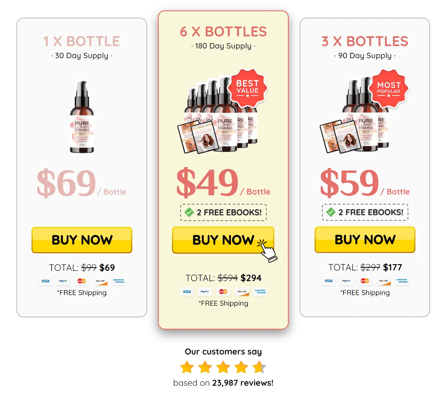 PureLumin Essence Discount Price